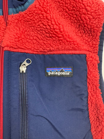 Vintage Patagonia Zip-Up Fleece Vest Red