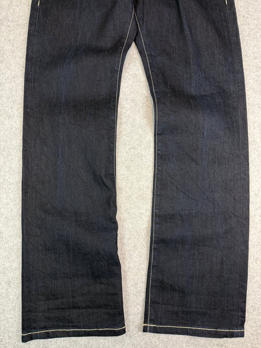 Vintage Evisu Double Seagull Dark Wash Denim Pants | Vitnage Clothing Store Canada