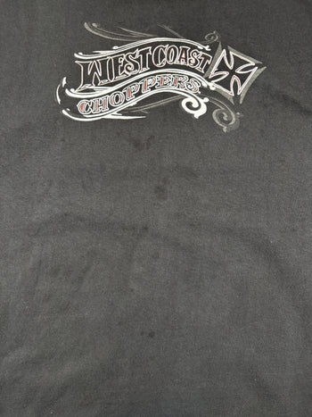 Vintage West Coast Choppers Bike Tee Black