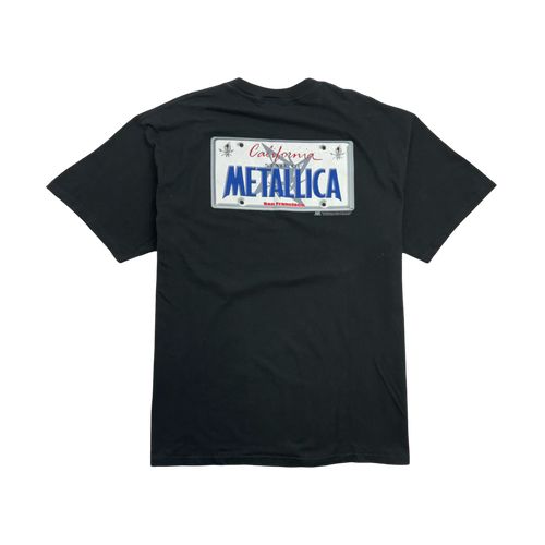 (XL) Vintage '03 Metallica Band Tee Black | Vintage Clothing Store Canada