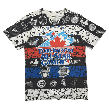 Vintage 90s Toronto Blue Jays All Star Game AOP Tee