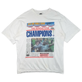 Vintage Toronto Blue Jays Sunday Star Magazine Champions Tee White