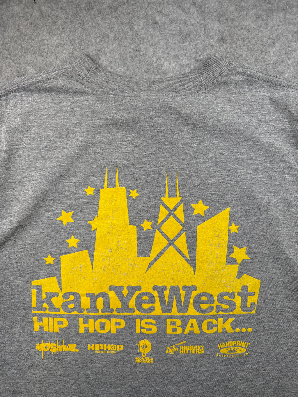 Vintage 2000’s Kanye West The College Dropout Tee Grey