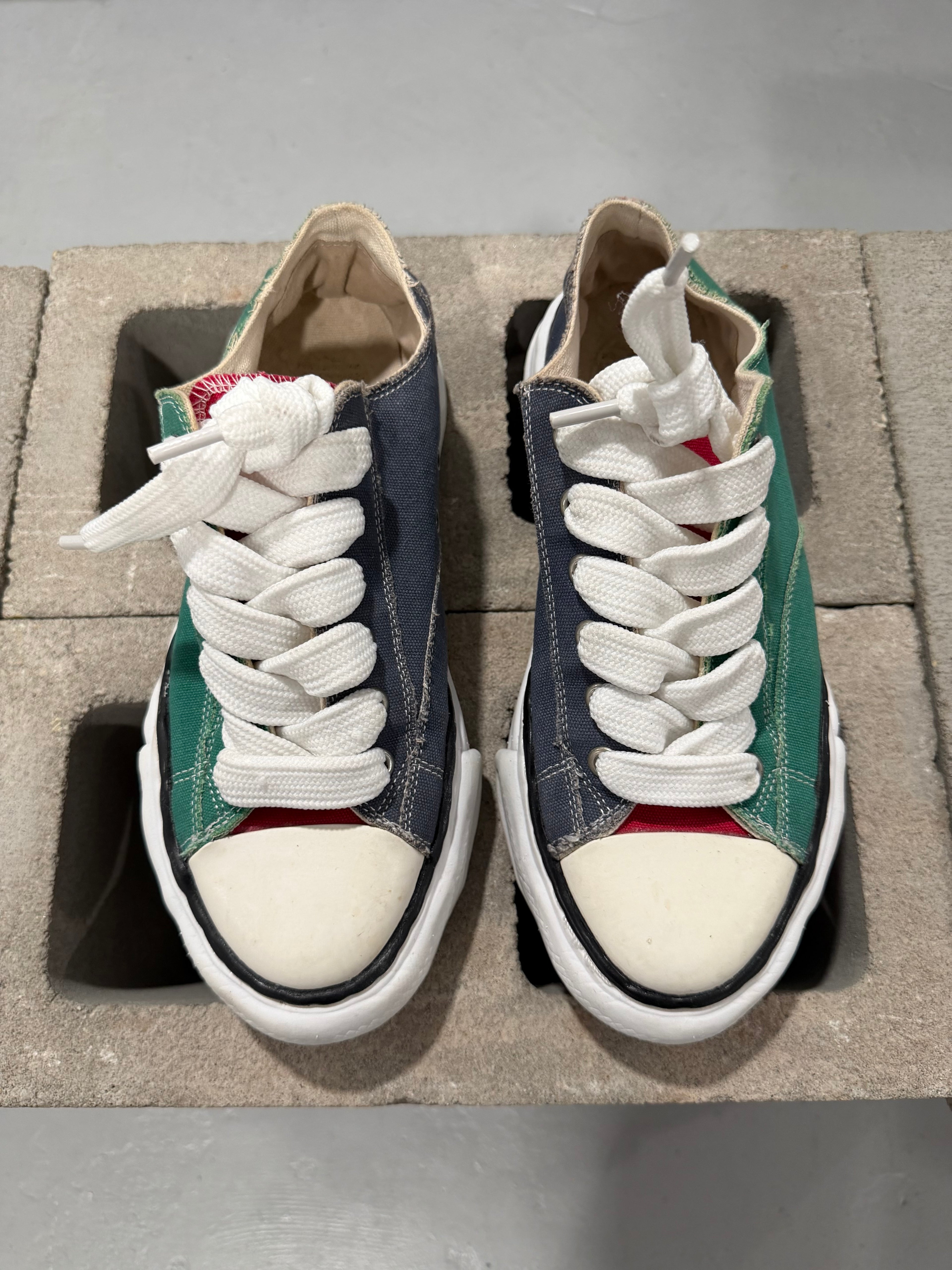 Maison Mihara Yasuhiro Peterson Low Canvas Sneakers Multi Color (USED)