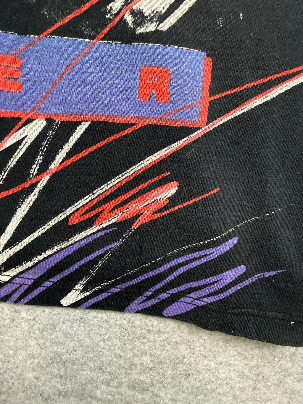 Vintage Michael Jordan Power AOP Tee Black