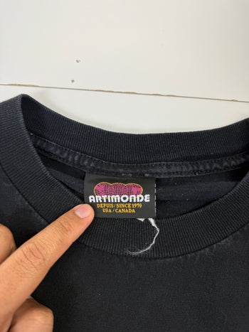 Vintage 2000's Led Zeppelin Tour Tee Black