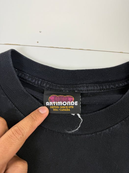 Vintage 2000's Led Zeppelin Tour Tee Black | Vitnage Clothing Store Canada