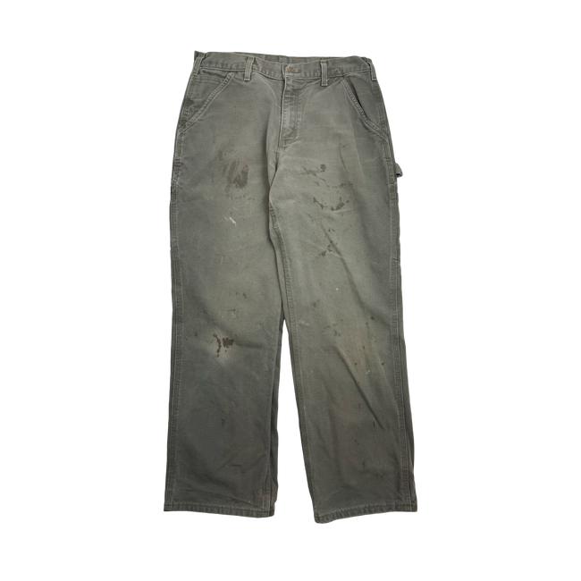 Vintage Carhartt Carpenter Pants Green