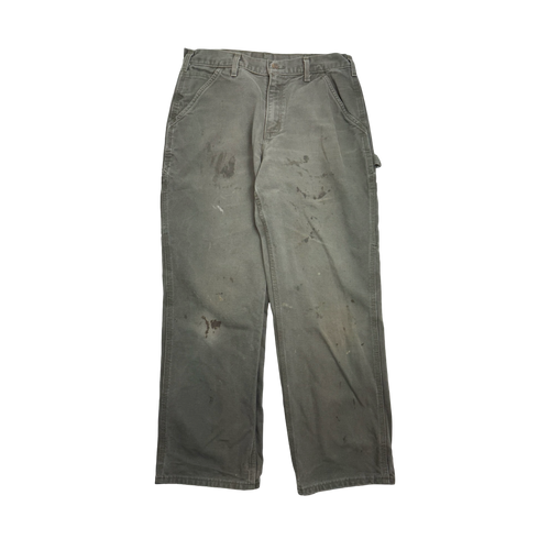 Vintage Carhartt Carpenter Pants Green | Vintage Clothing Store Canada