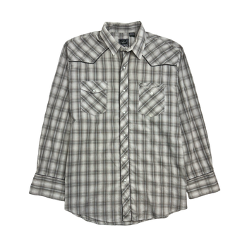 Vintage Y2k Ropper Button Up Grey