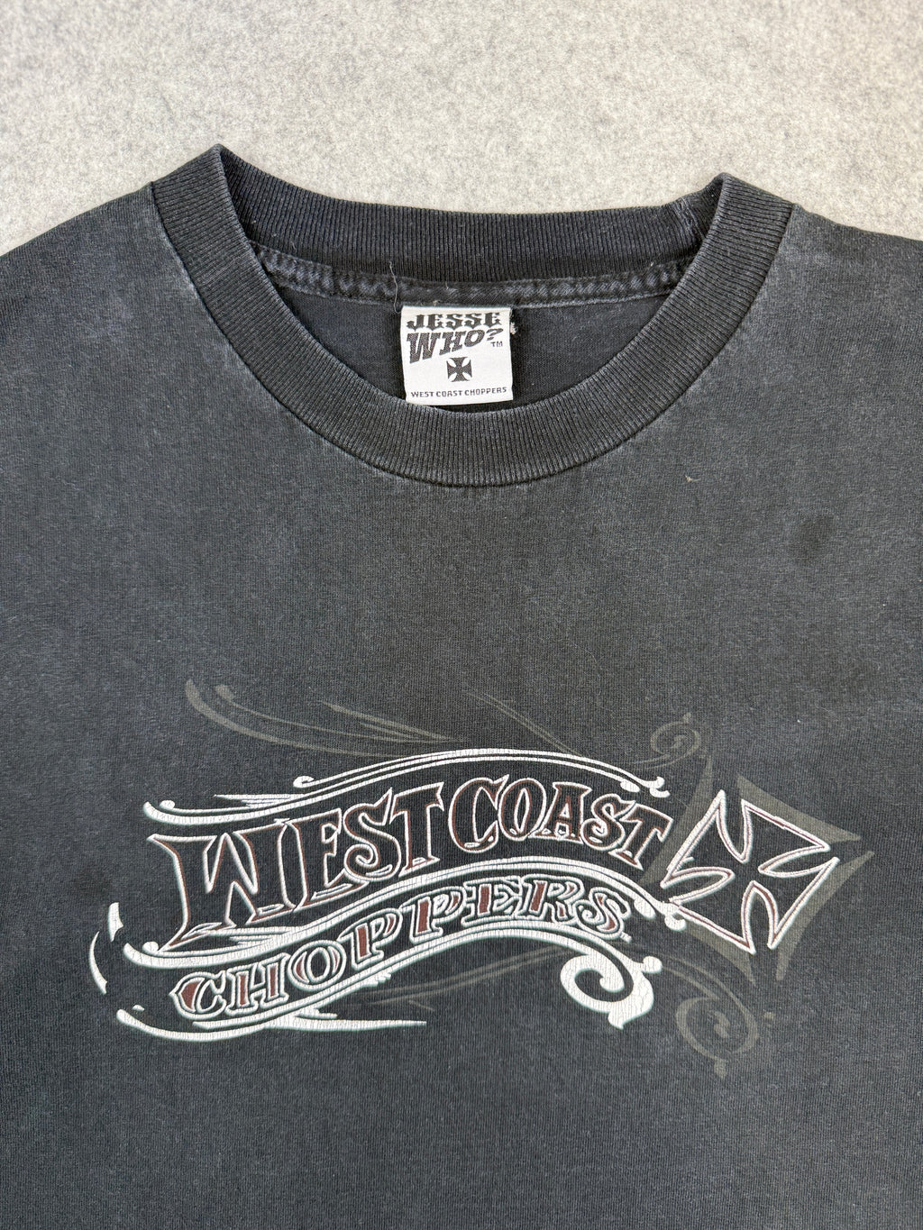 Vintage West Coast Choppers Bike Tee Black