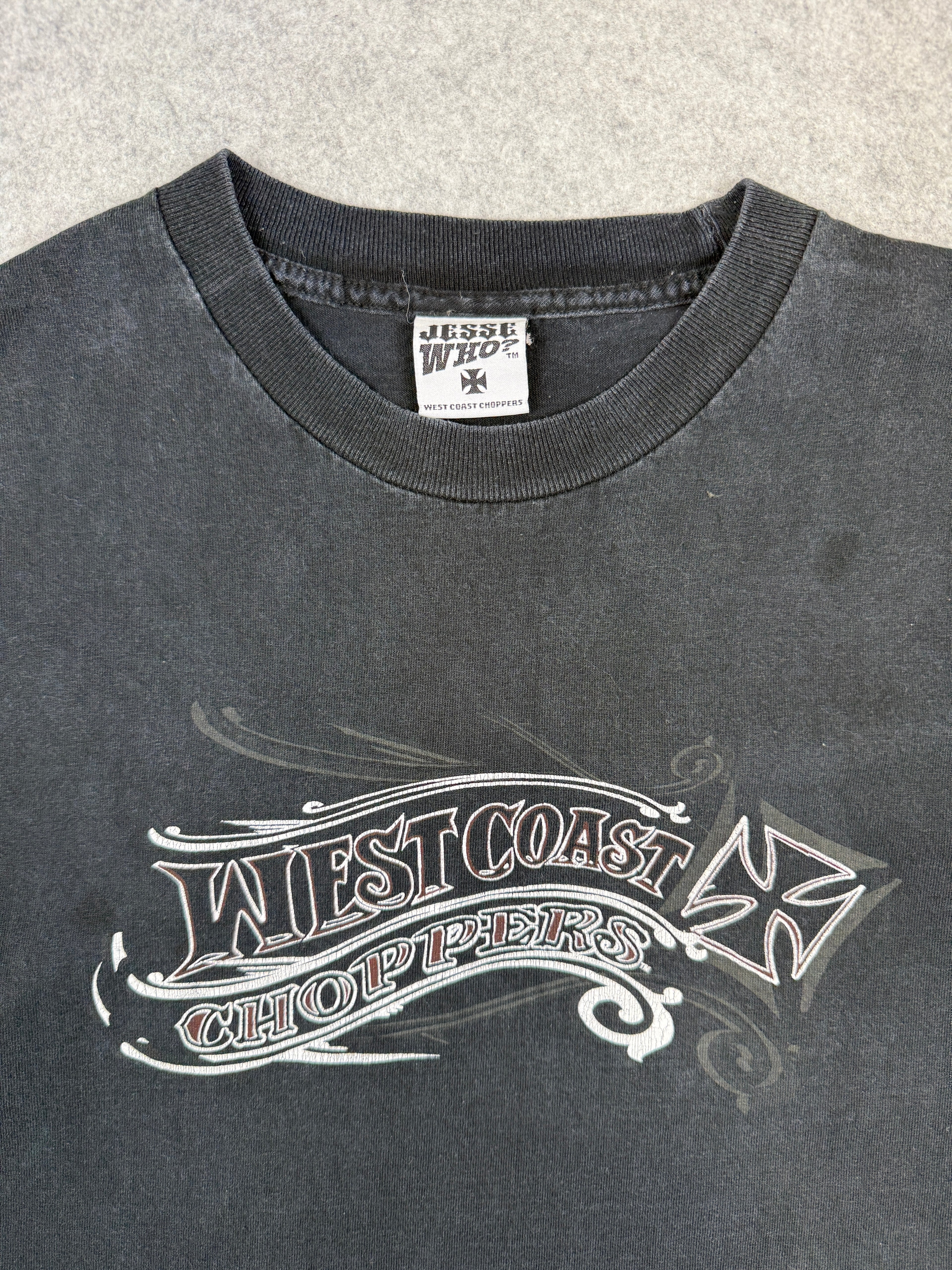 Vintage West Coast Choppers Bike Tee Black