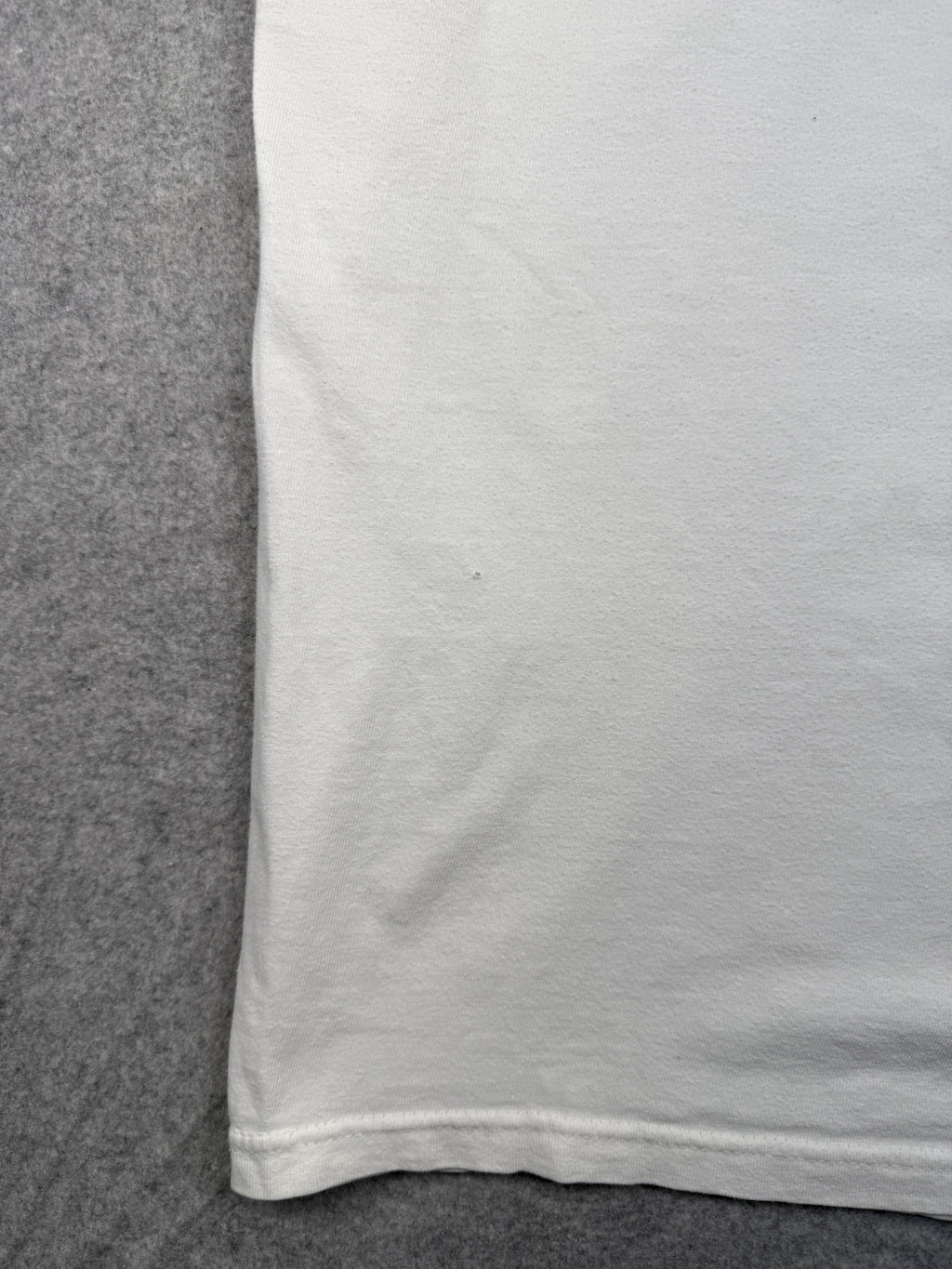 Vintage Harley Davidson Classic Logo Flame Tee White