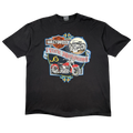 Vintage Harley Davidson The York Museum Tour Tee Black
