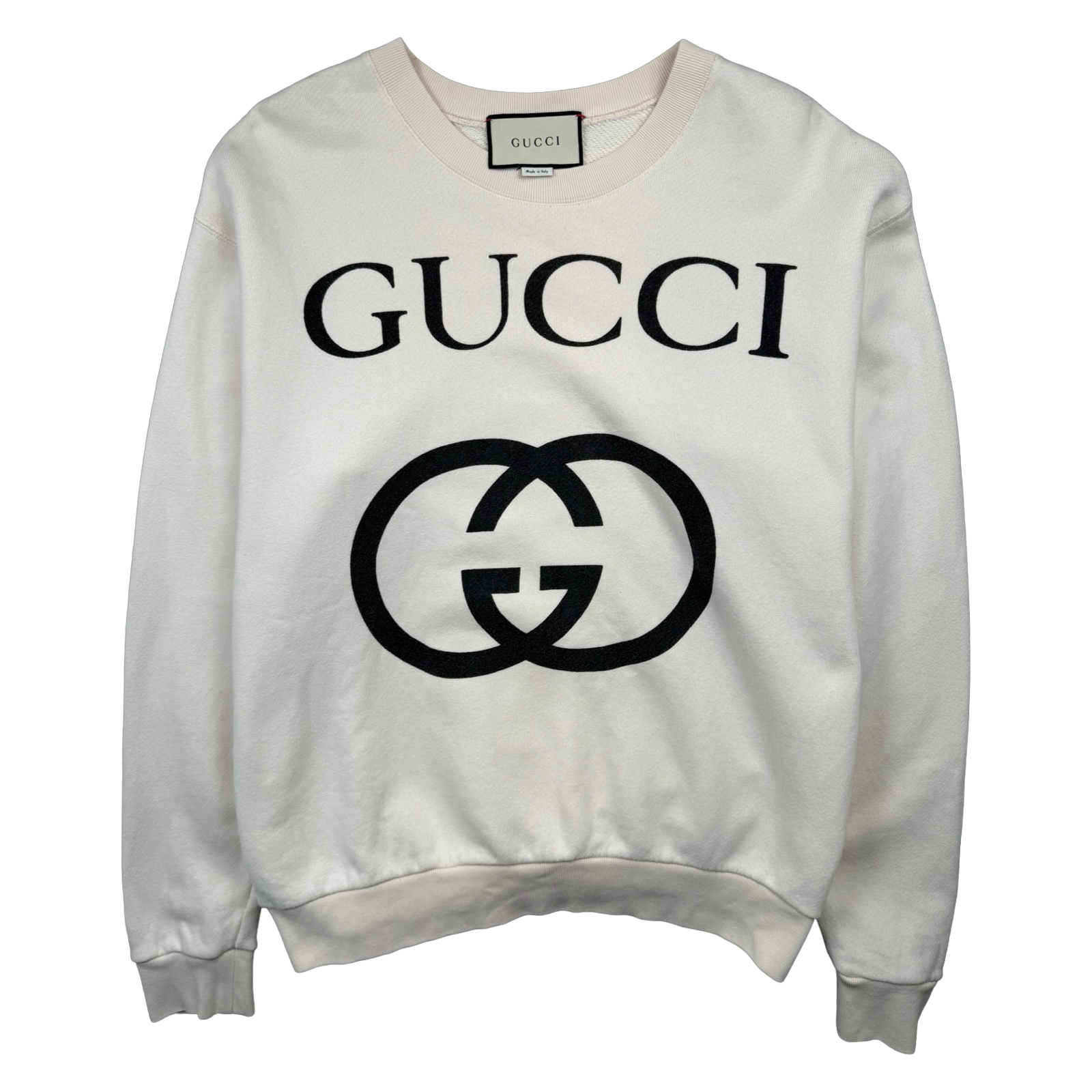 Gucci Interlocking Logo Sweatshirt Off-white