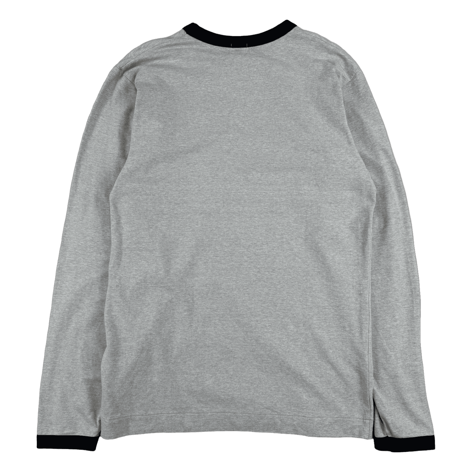 BAPE Logo L/S Tee Grey