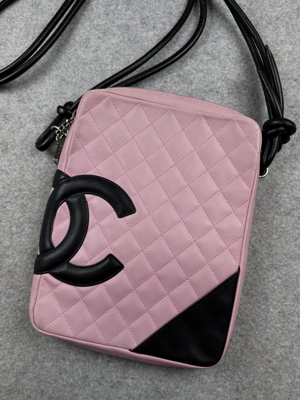 Chanel Ligne Cambon Messenger Bag Pink