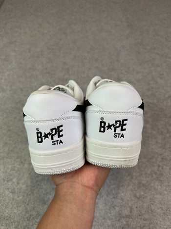 Bapesta Low M2 White Black (USED)
