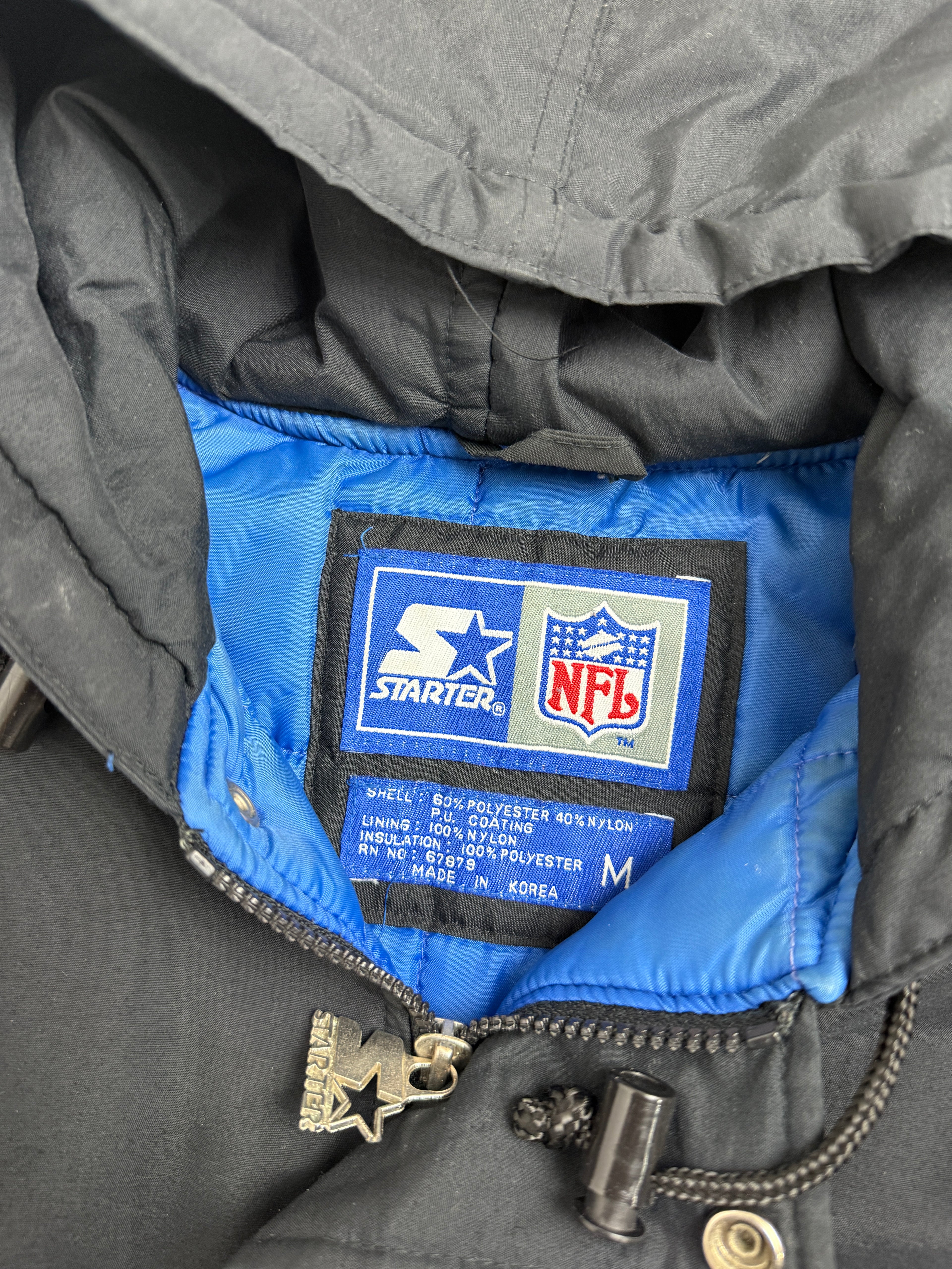 Vintage New York Giants Starter Jacket Black