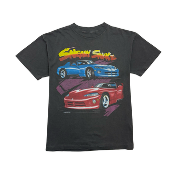 (M) Vintage '93 Sneaky Snake Dodge Viper Promo Tee Black