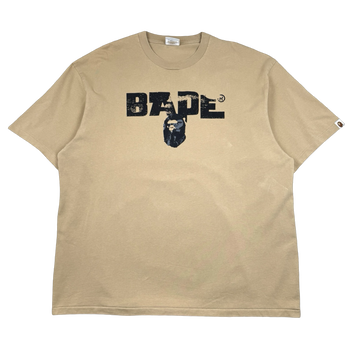BAPE Army Relaxed Fit Tee Beige (USED)