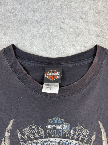 Vintage Harley Davidson Kamloops Animals Tee Black