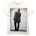 Kanye West Yeezus Tour Red Ski Mask Tee White