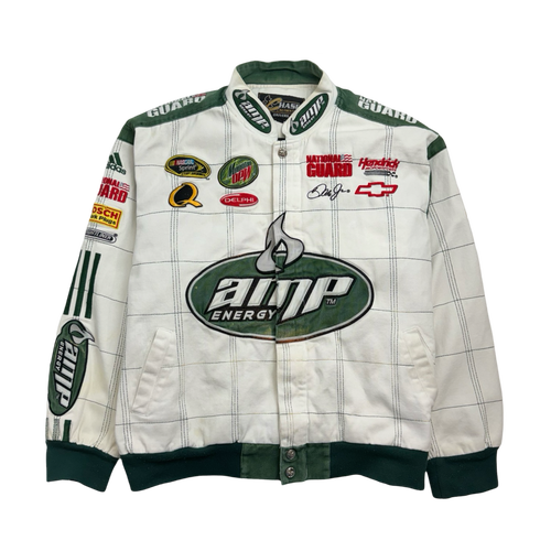 (XXL) Vintage Dale Jr. Amp Energy Zip-Up Racing Jacket | Vintage Clothing Store Canada