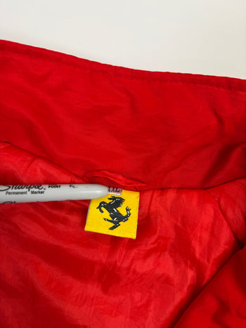 Vintage Ferrari Racing Jacket Red