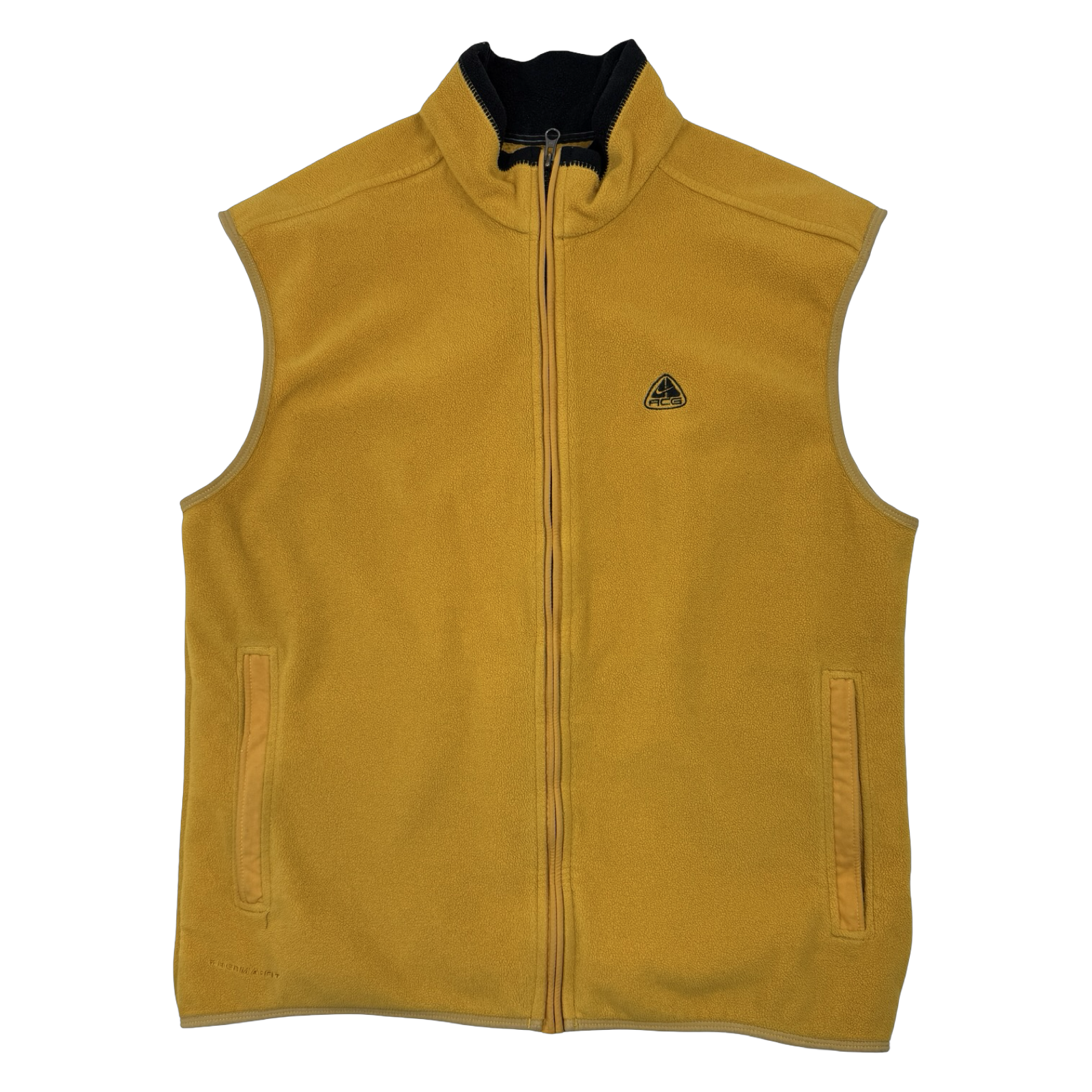 Vintage Nike ACG Fleece Vest Yellow