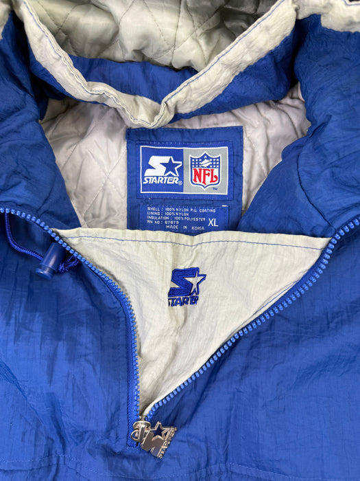 Vintage NFL Dallas Cowboys Starter Jacket Blue | Vitnage Clothing Store Canada