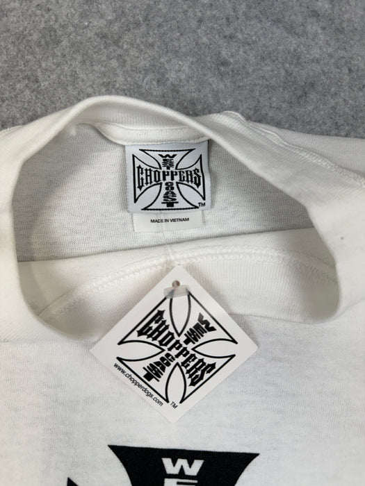 OG West Coast Choppers Logo Tee White | Vitnage Clothing Store Canada
