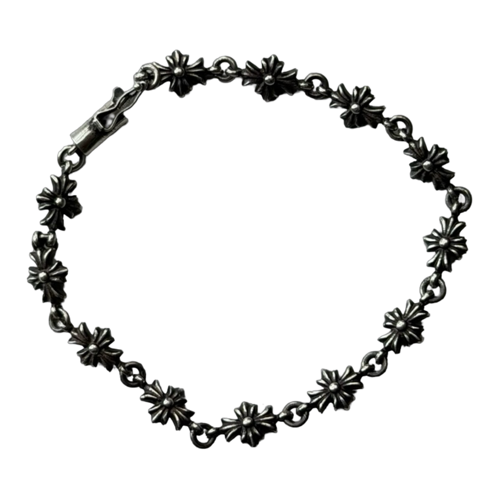 Chrome Hearts Tiny E 12 Links Bracelet