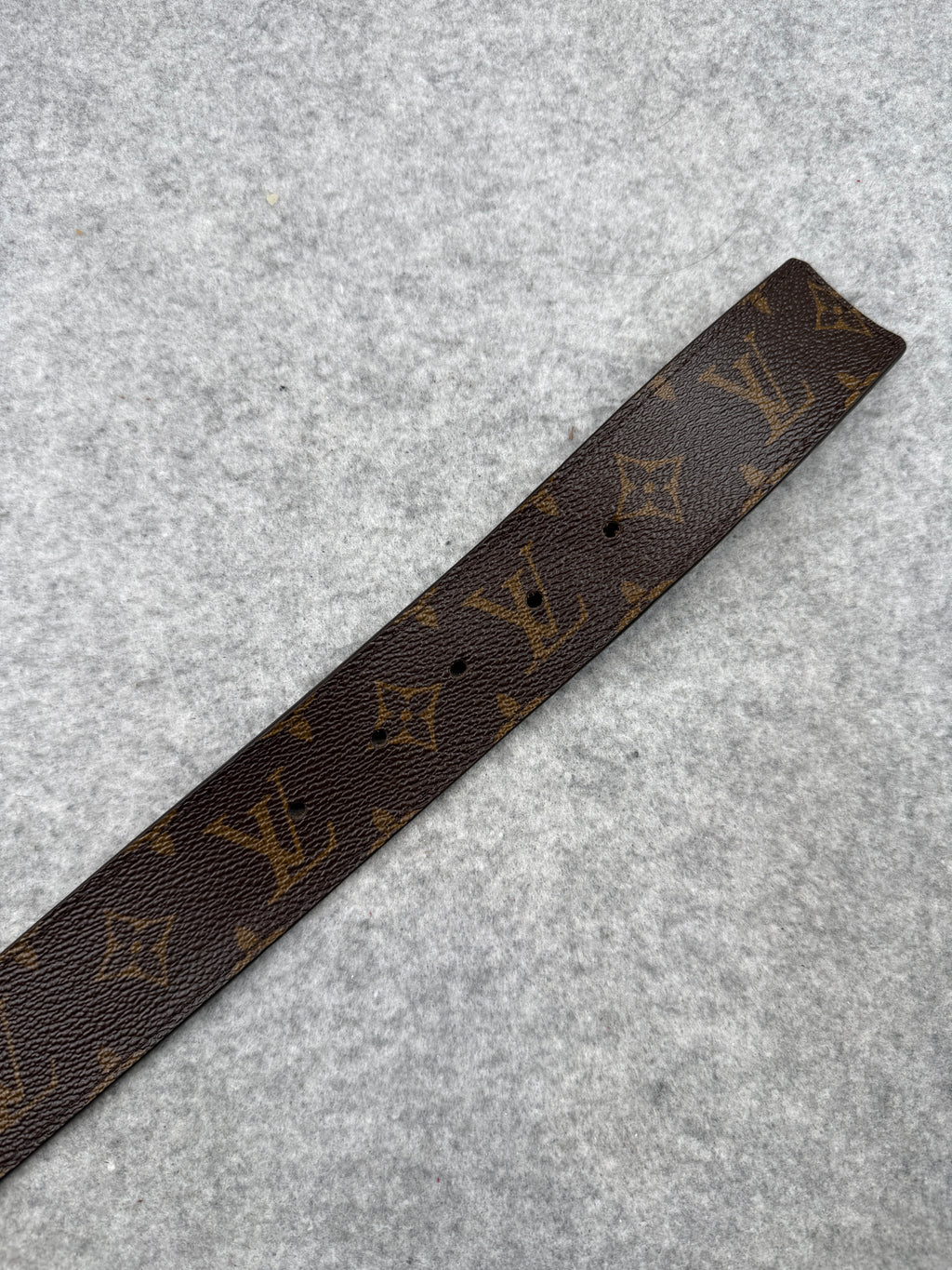 Louis Vuitton Shape Belt Virgil Abloh Monogram Brown