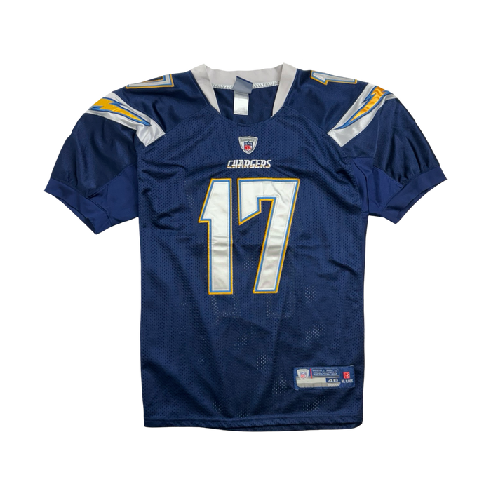 (L) NFL Los Angeles Chargers Phillip Rivers Football Jersey Navy | Vitnage Clothing Store Canada