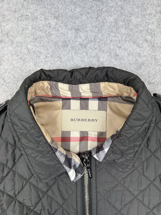 Women’s Burberry Quilted Jacket Black (USED) | Vitnage Clothing Store Canada