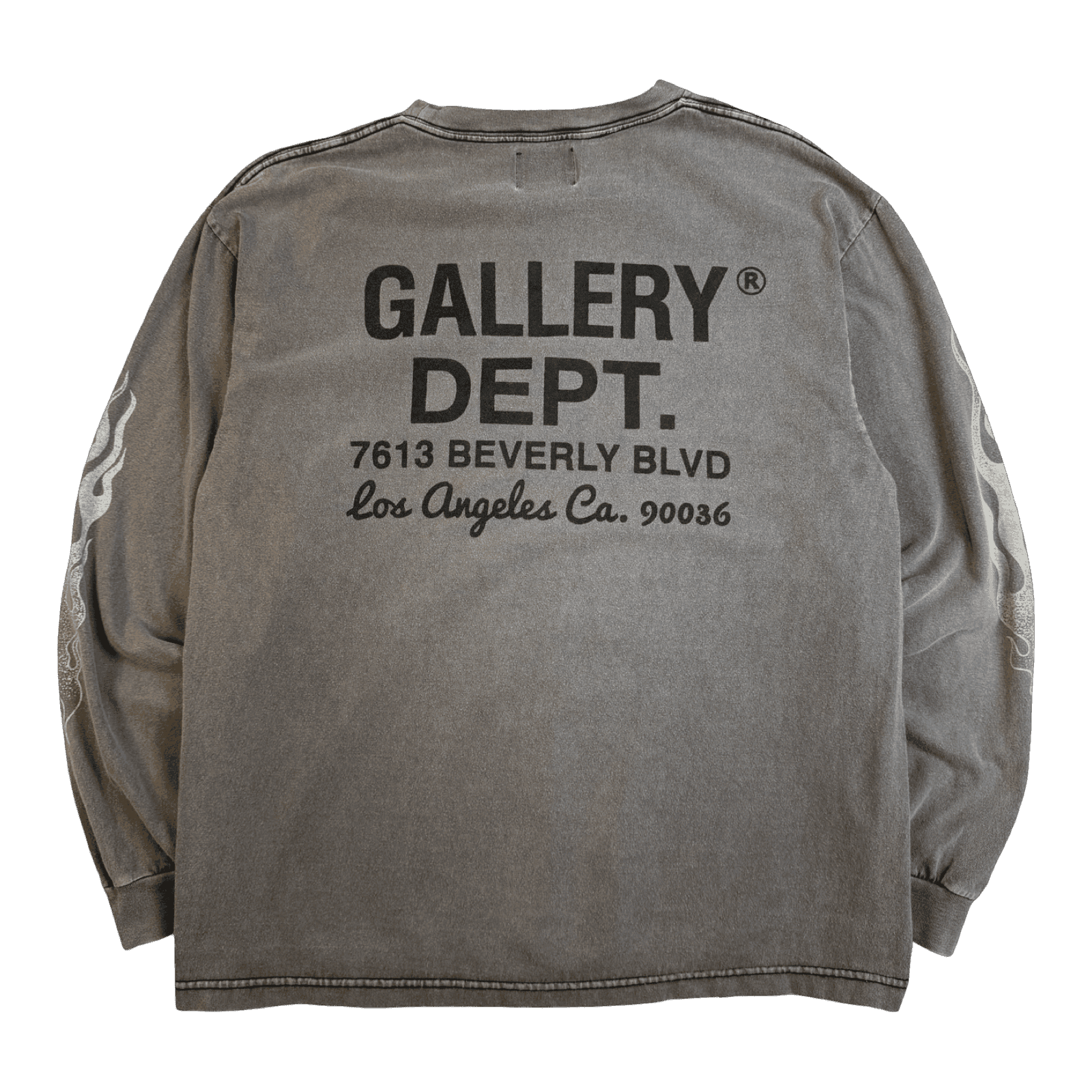 Gallery Dept Address L/S Tee Dark Grey (USED)