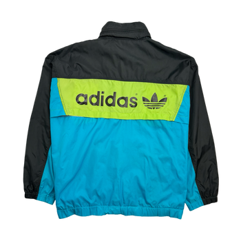 (XXL) Vintage 90s Adidas Zip-Up Windbreaker Jacket