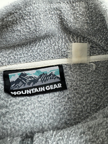 (XL) Vintage Mountain Gear Zip-Up Fleece Grey