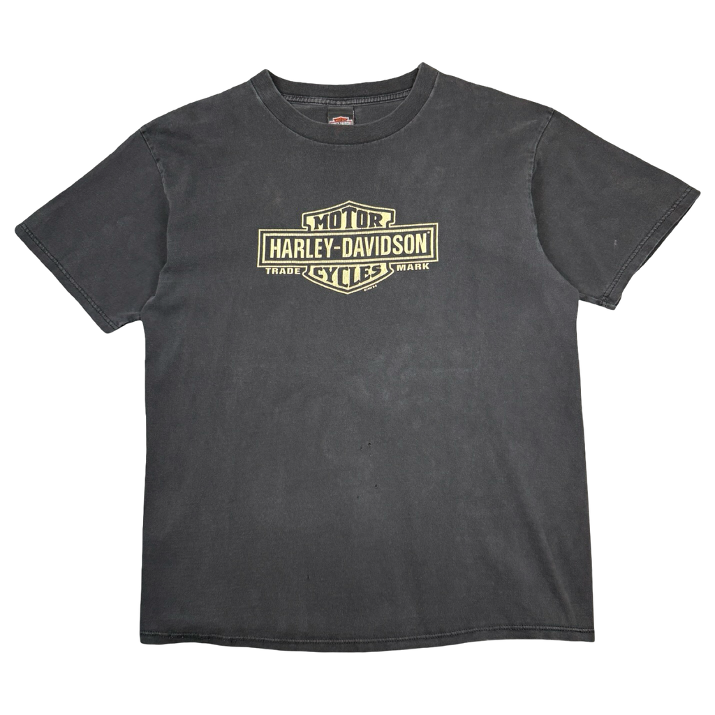 Vintage Harley Davidson Aspen Valley Tee Black