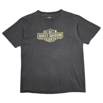 Vintage Harley Davidson Aspen Valley Tee Black