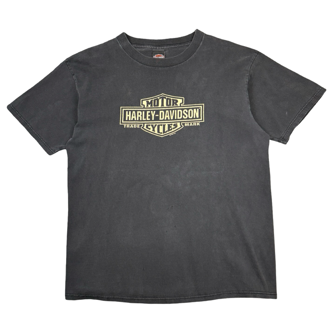 Vintage Harley Davidson Aspen Valley Tee Black