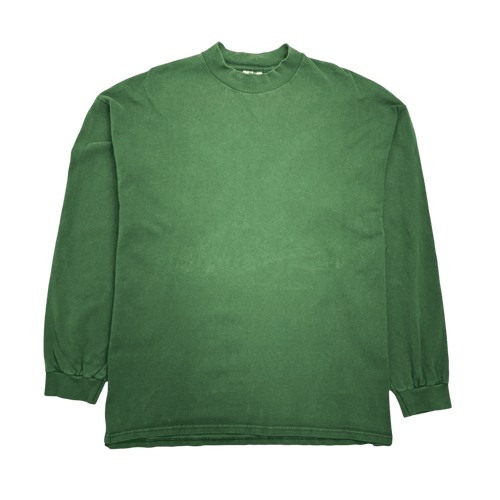 (XL) Vintage Nike Mock Neck L/S Green | Vintage Clothing Store Canada