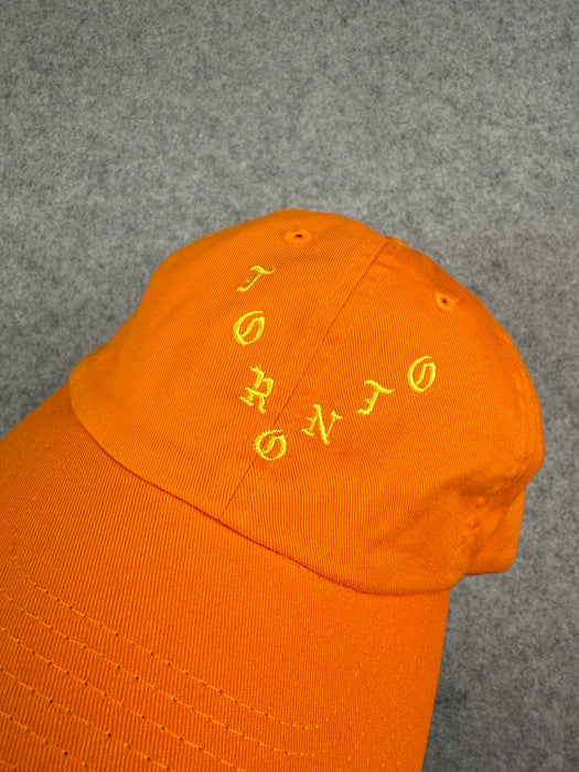Kanye West Pablo Pop Up Toronto Hat Orange | Vitnage Clothing Store Canada