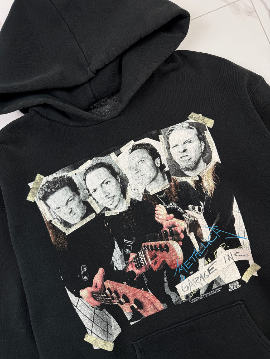 Vintage 1999 Metallica Garage Inc. Hoodie Black