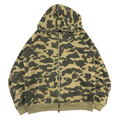 BAPE 1st Camo Full Zip Hoodie Green (USED)