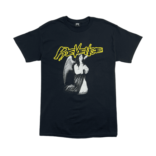 Revenge Angel Tee Black/Yellow | Vintage Clothing Store Canada