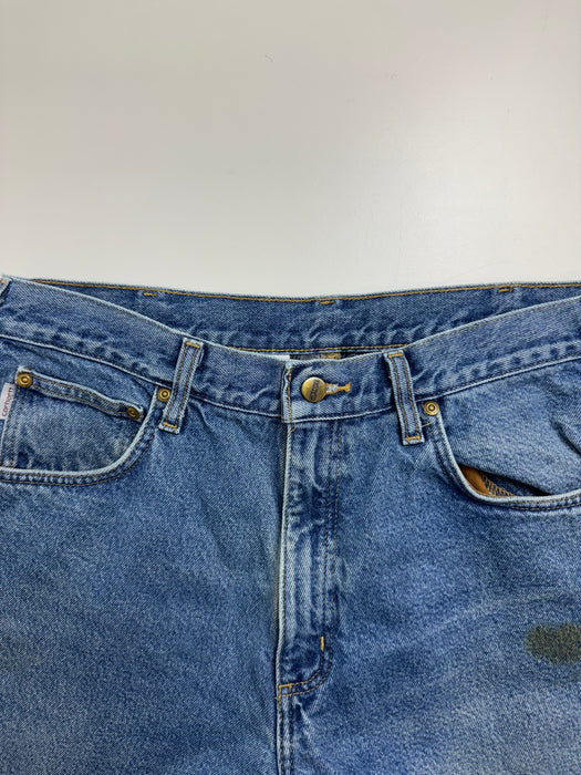 Vintage Carhartt Lined Denim Pants Blue | Vitnage Clothing Store Canada