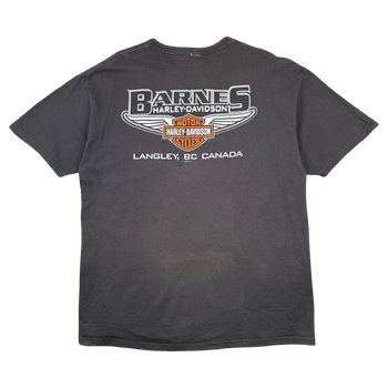 Vintage Harley Davidson Warthog Rider Tee Black