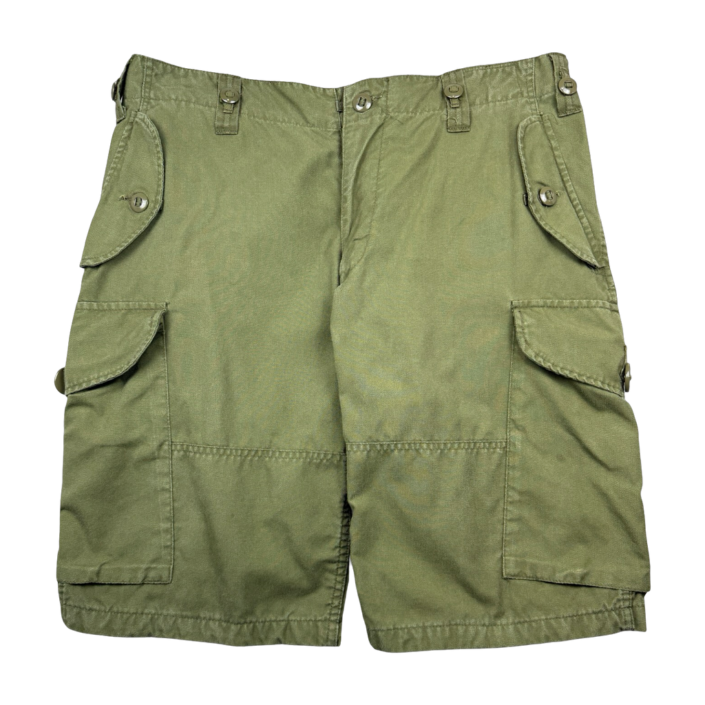 Vintage Military Issued Cargo Shorts Green